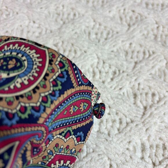 Prophecy Women's Paisley Print Long Sleeve Blouse Made in USA, VTG - Picture 7 of 11